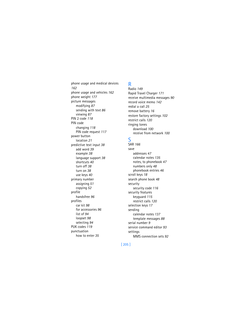 Nokia 6590i User Manual | Page 214 / 217