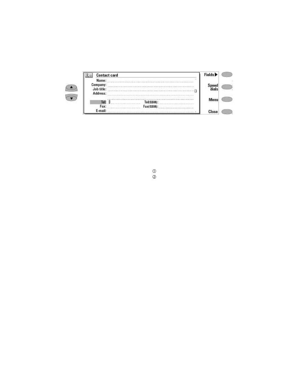 Customizing contact cards | Nokia 9000i User Manual | Page 27 / 131