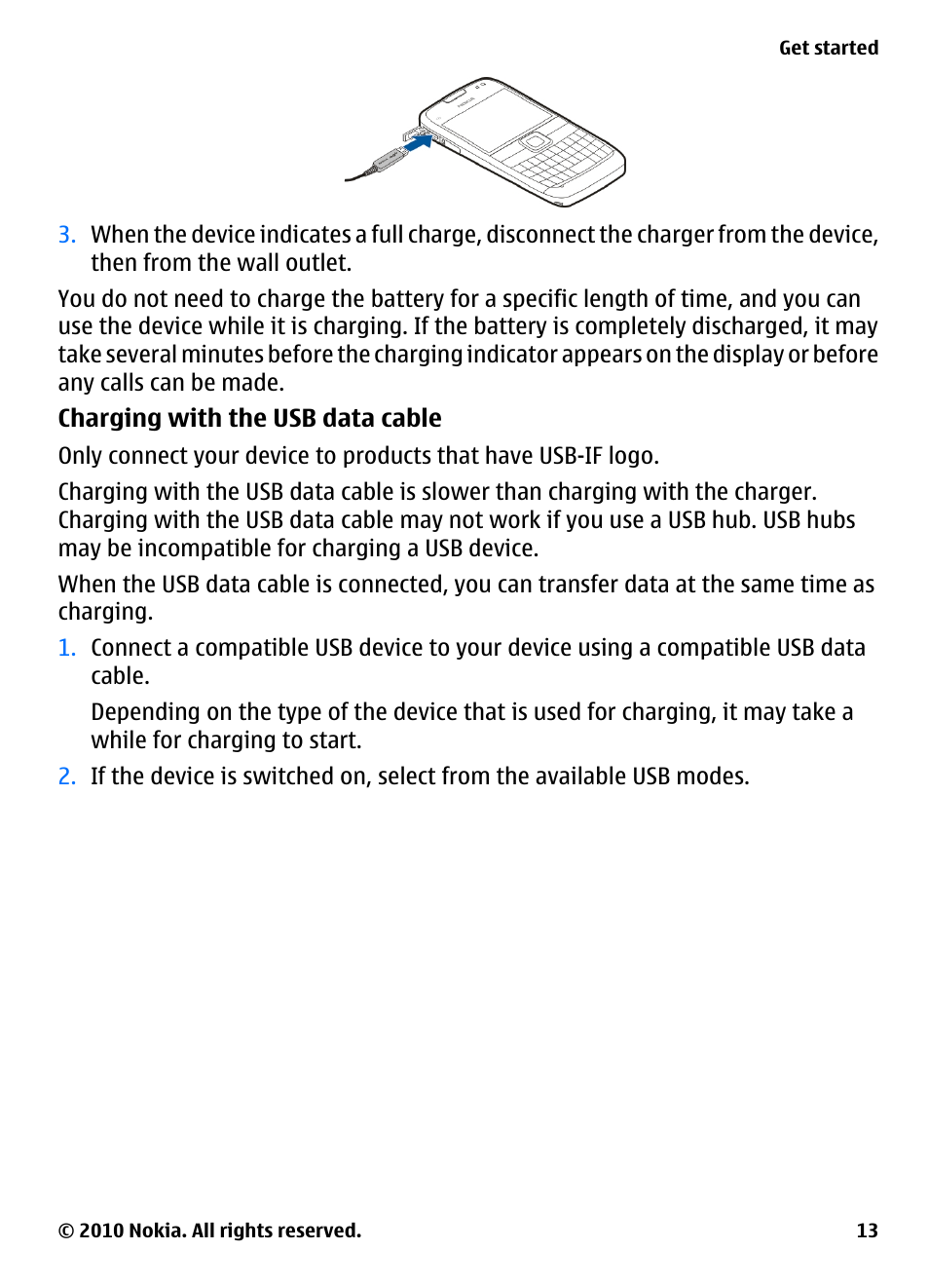 Nokia E73 User Manual | Page 13 / 156