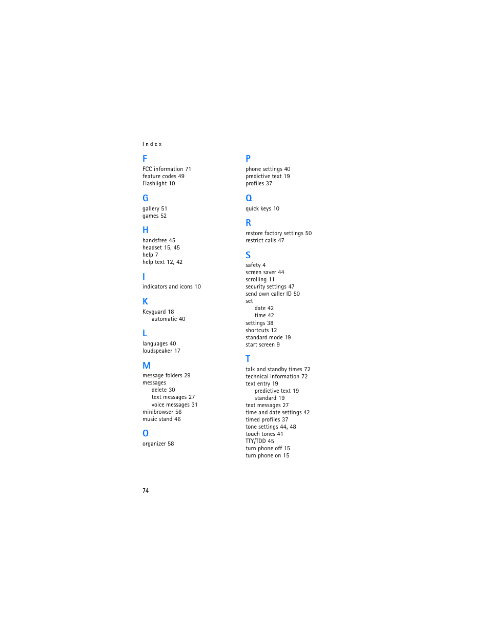 Nokia 2125i User Manual | Page 75 / 161