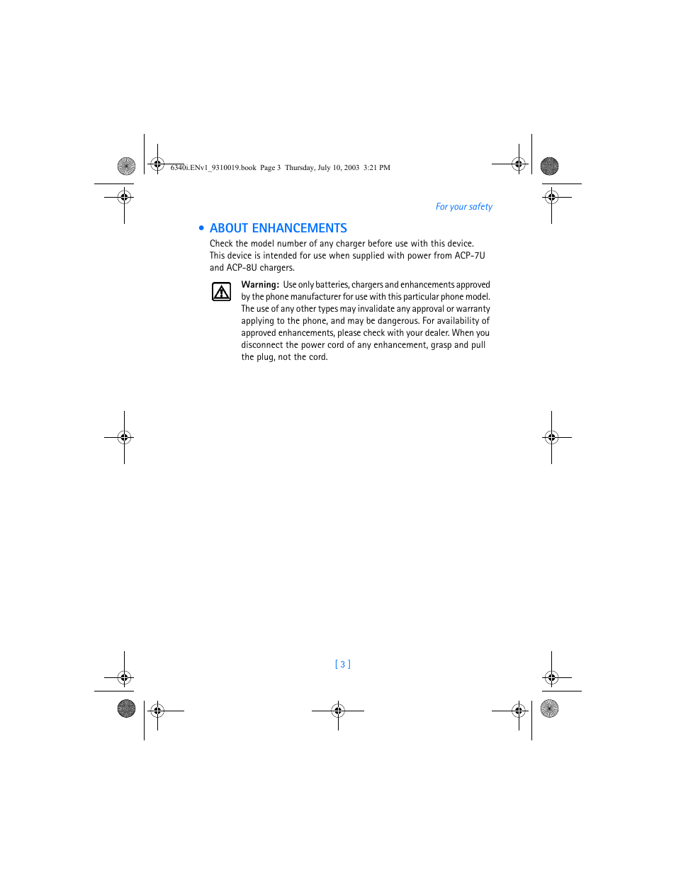 About enhancements | Nokia 6340i User Manual | Page 10 / 169