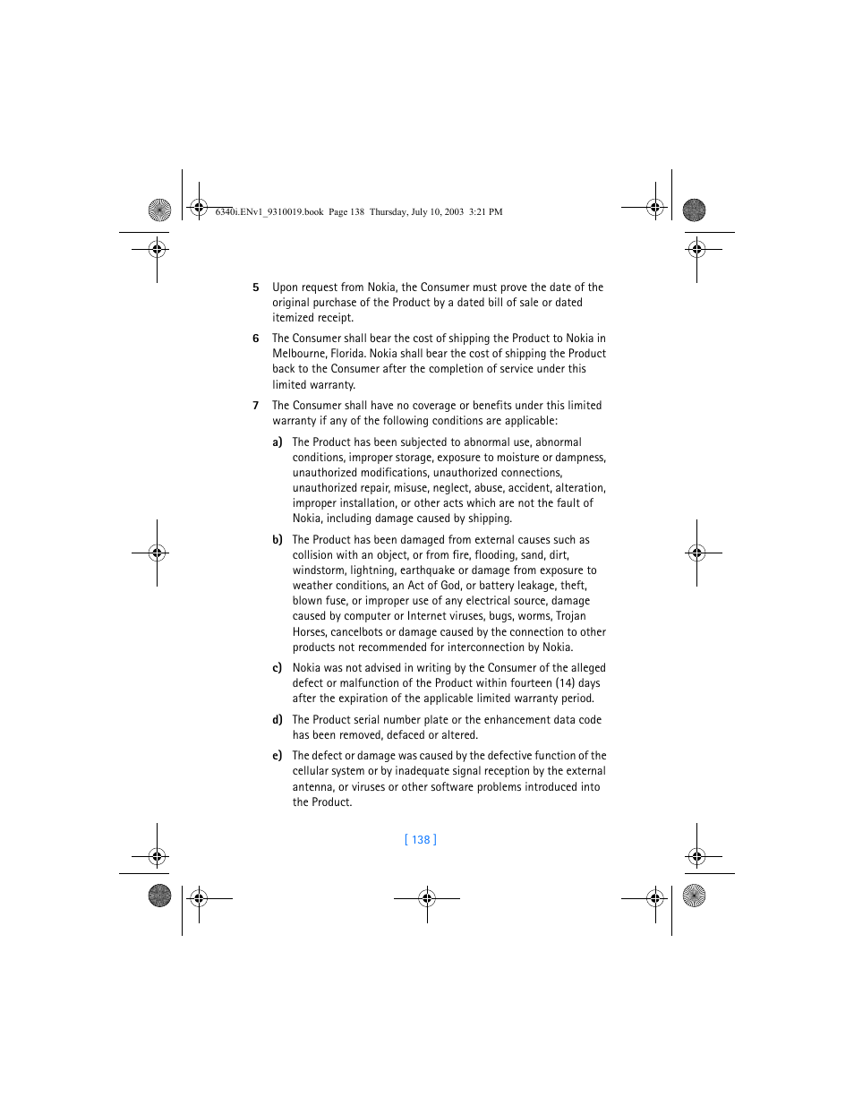 Nokia 6340i User Manual | Page 145 / 169
