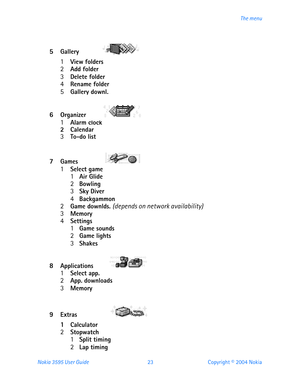 Nokia 3595 User Manual | Page 34 / 153