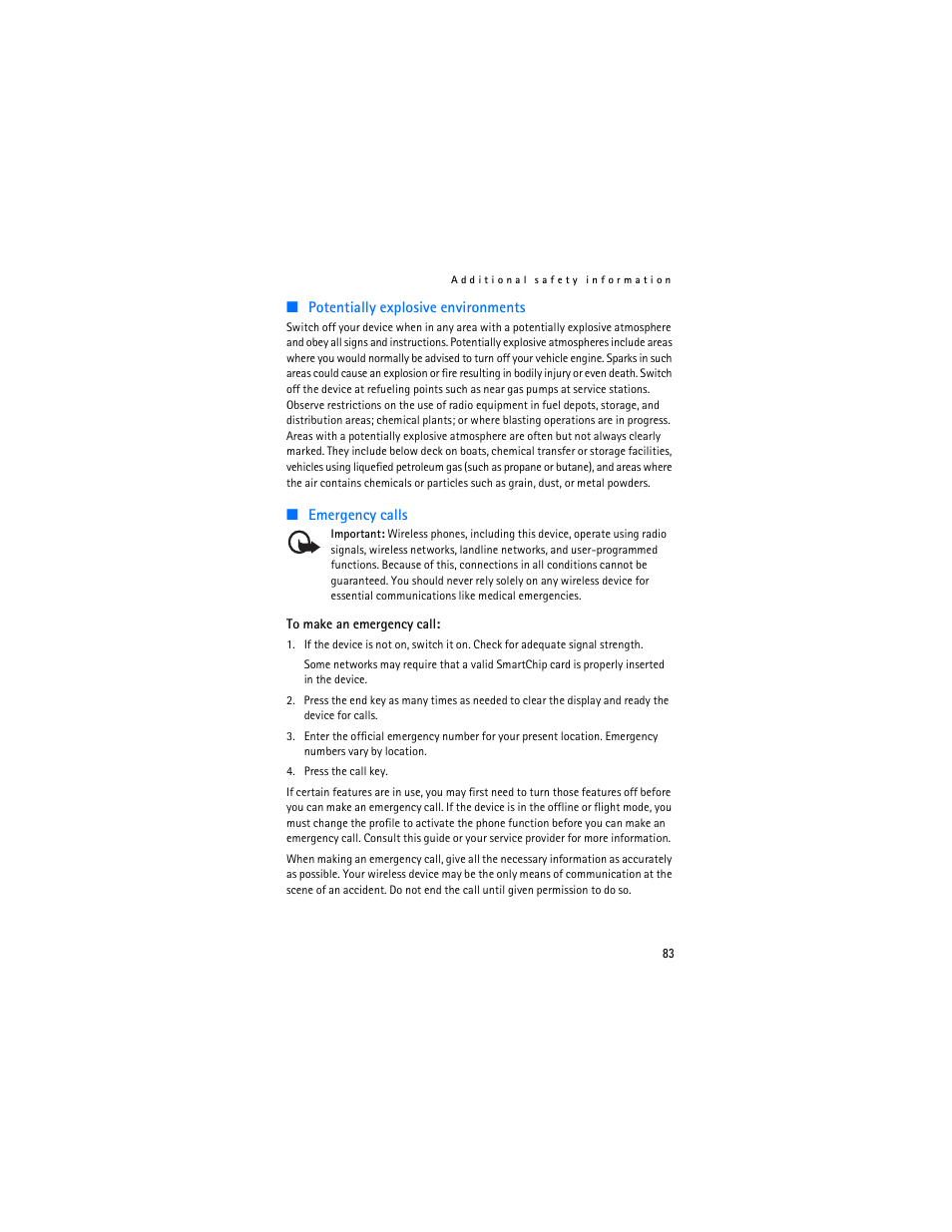 Nokia 6555 User Manual | Page 84 / 91