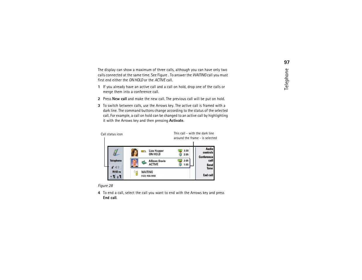 97 telephone | Nokia 9290 User Manual | Page 115 / 344