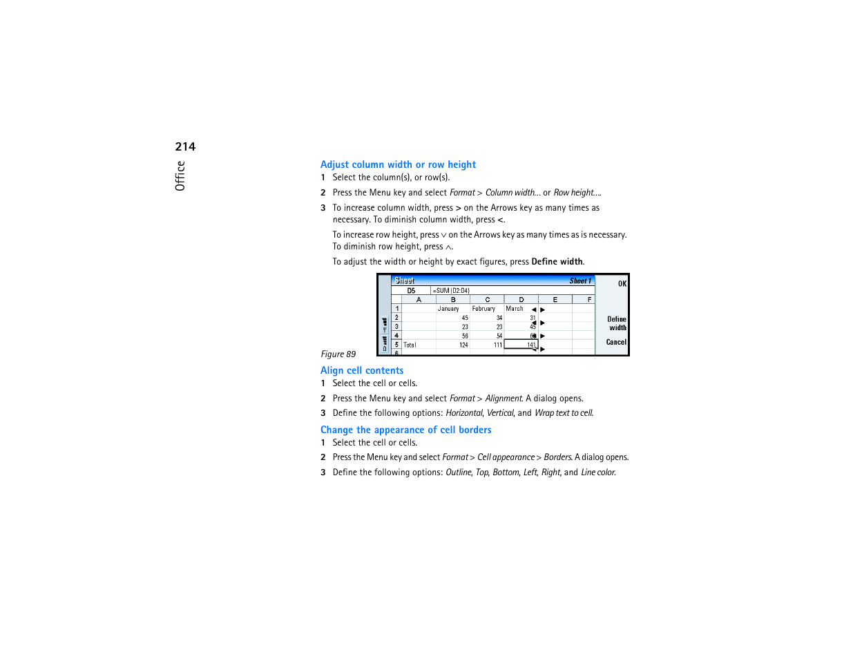 214 office | Nokia 9290 User Manual | Page 232 / 344