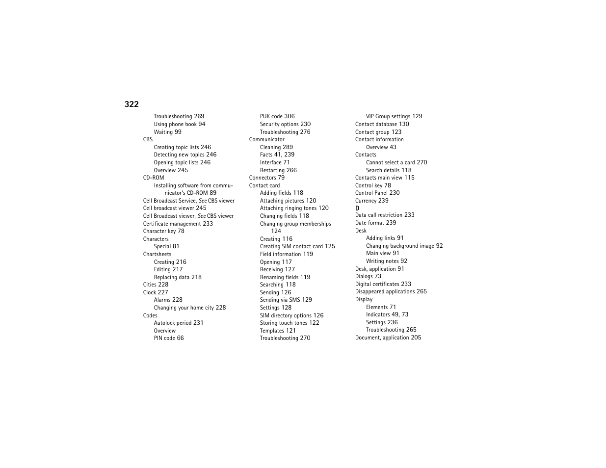 Nokia 9290 User Manual | Page 340 / 344
