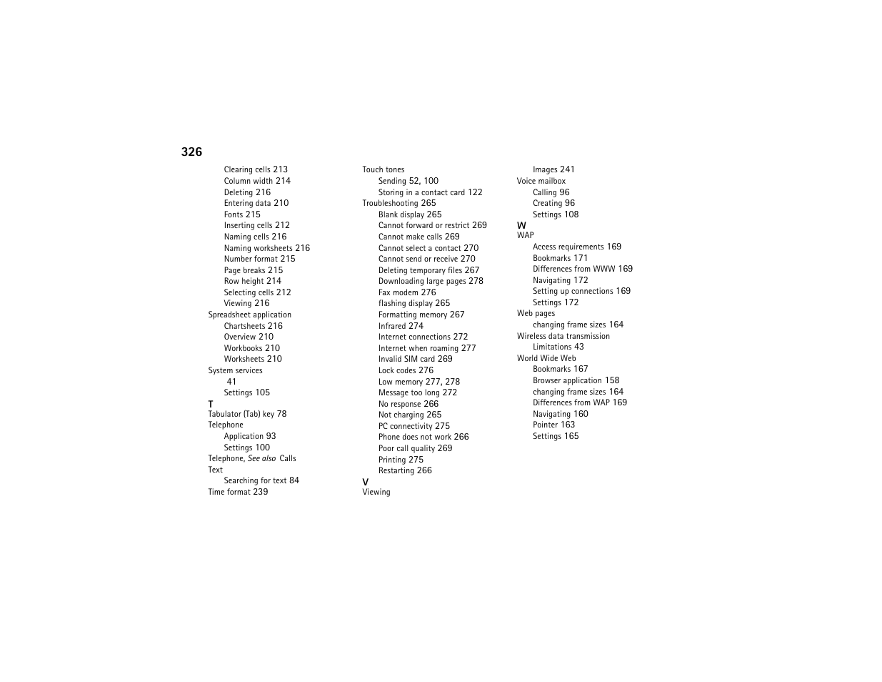 Nokia 9290 User Manual | Page 344 / 344