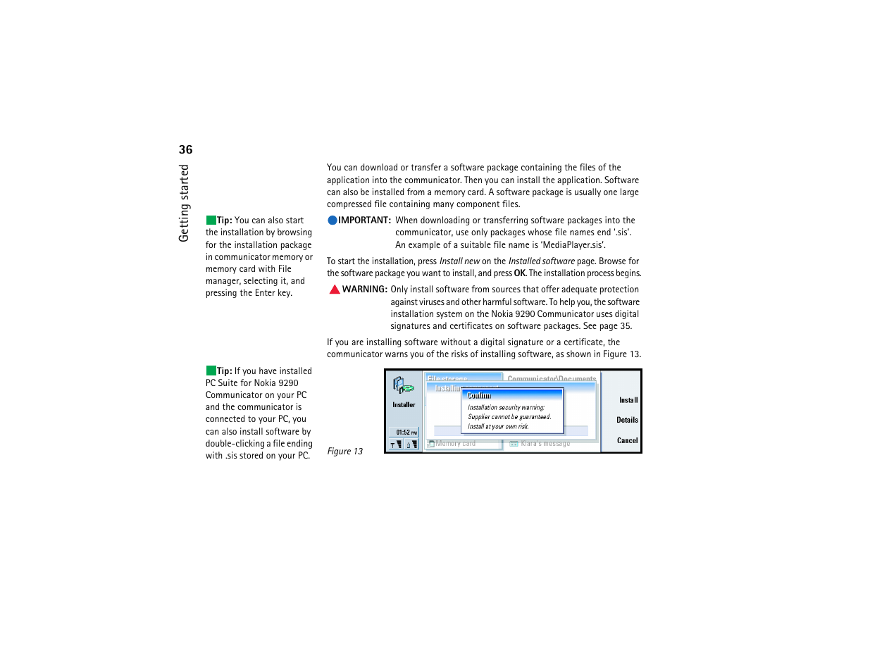 Nokia 9290 User Manual | Page 54 / 344