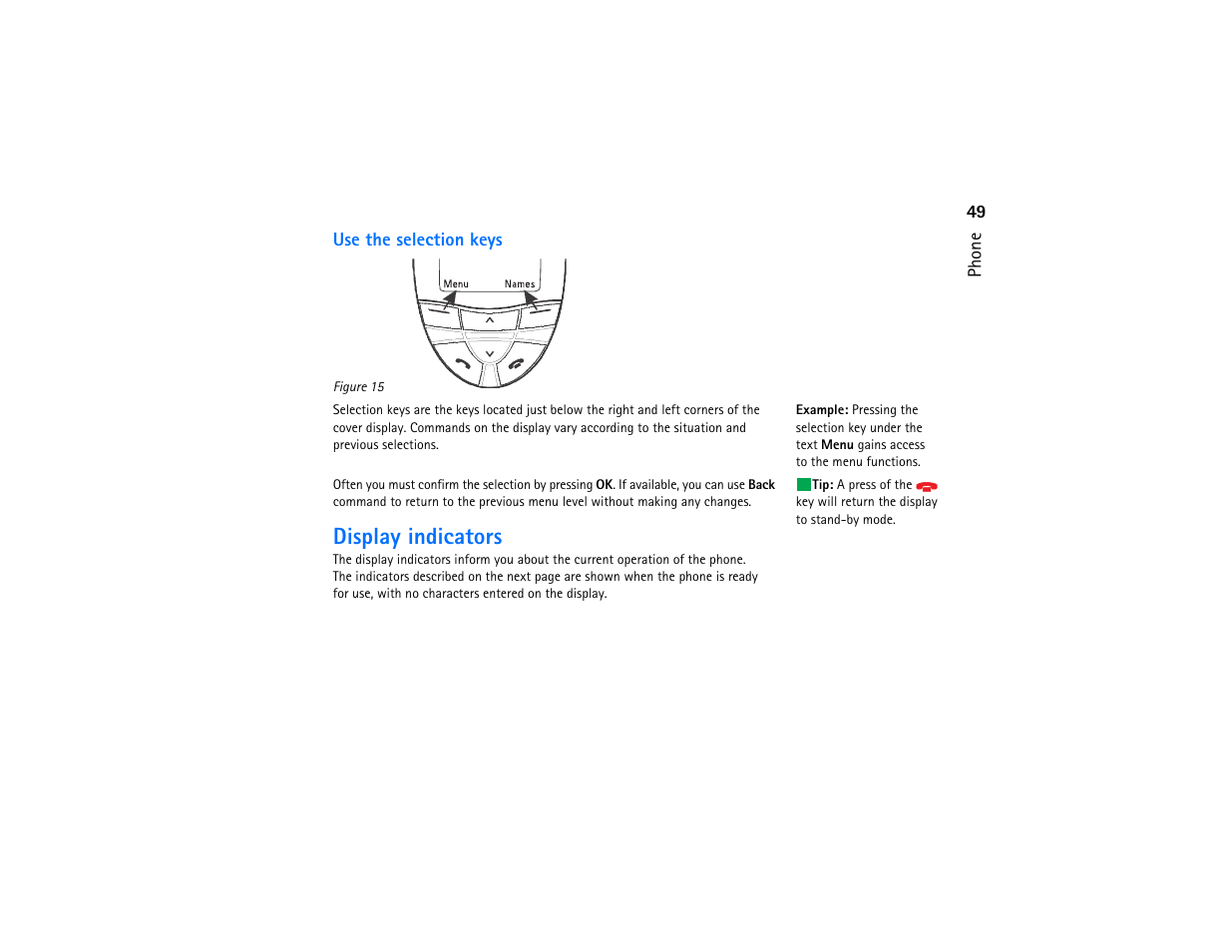 Display indicators | Nokia 9290 User Manual | Page 67 / 344