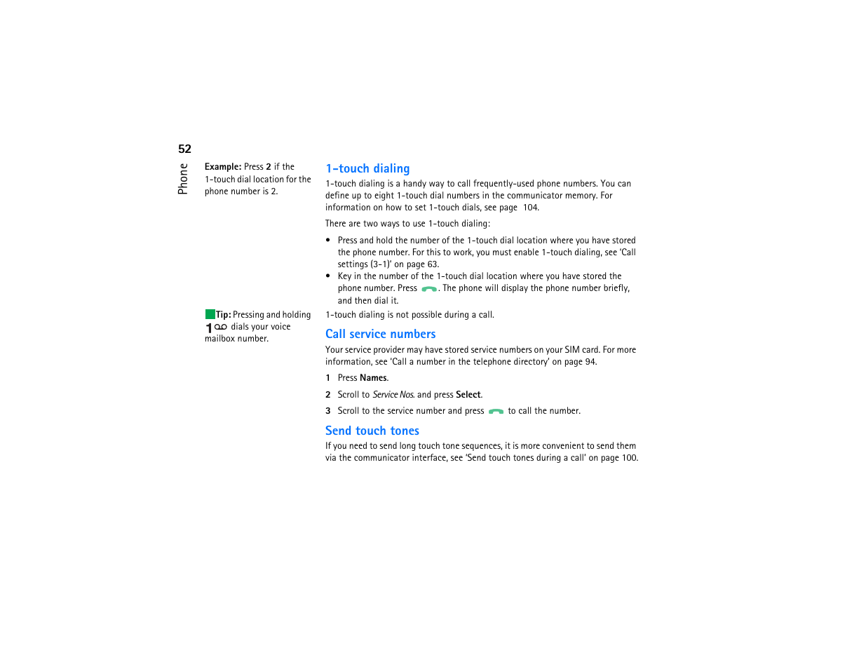 Nokia 9290 User Manual | Page 70 / 344