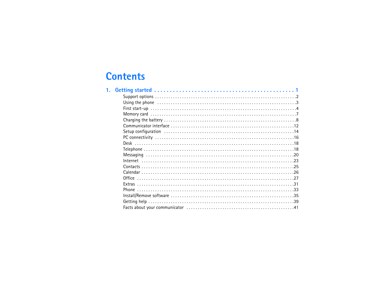 Nokia 9290 User Manual | Page 9 / 344