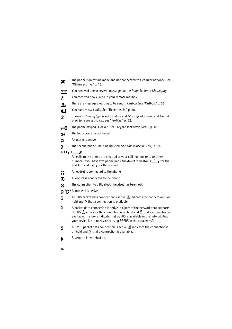 Nokia 6120 classic User Manual | Page 16 / 103