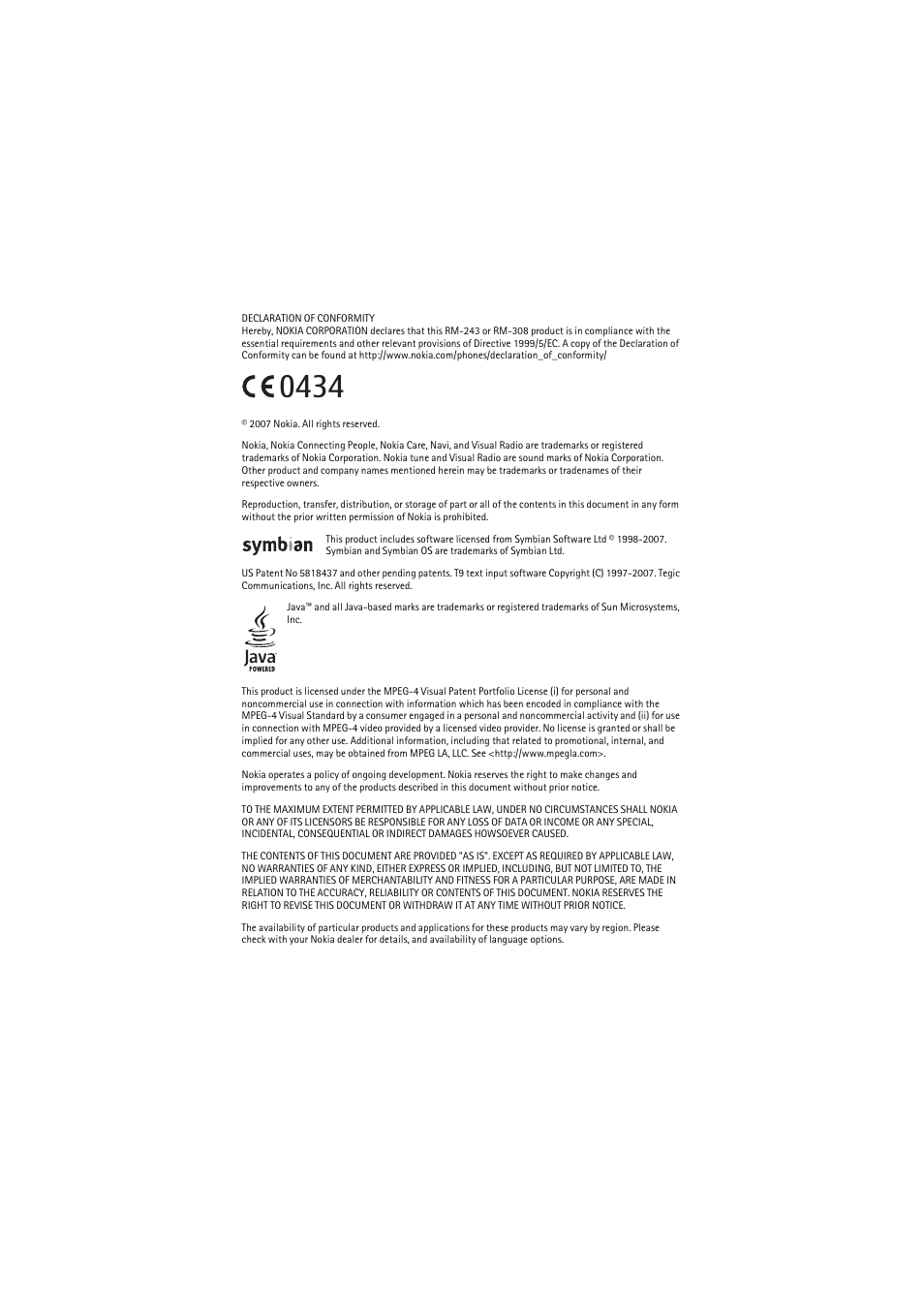 Nokia 6120 classic User Manual | Page 2 / 103