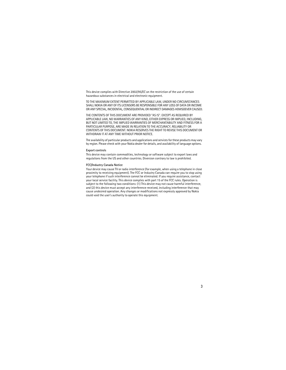 Nokia 6085 User Manual | Page 4 / 101