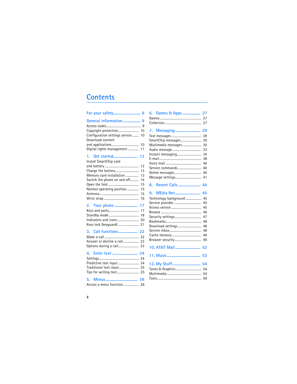 Nokia 6085 User Manual | Page 5 / 101