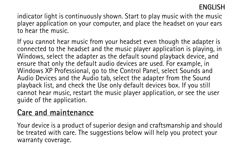 Nokia Bluetooth Headset BH-601 User Manual | Page 3 / 6