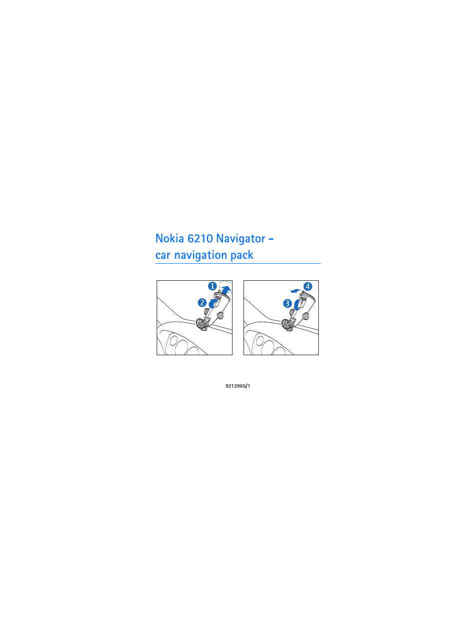 Nokia Holder Easy Mount HH-12 User Manual | 27 pages