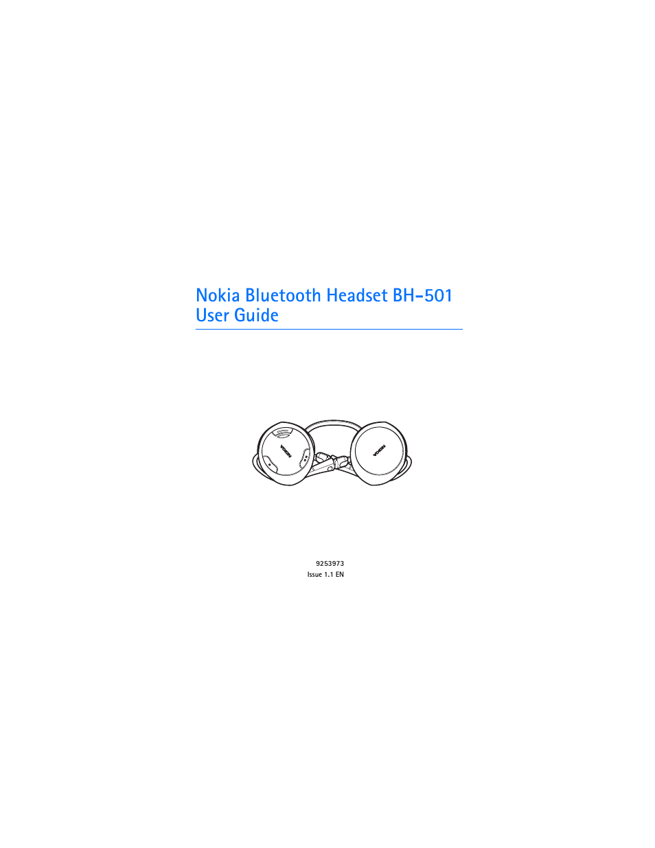 Nokia Bluetooth Stereo Headset BH-501 User Manual | 78 pages