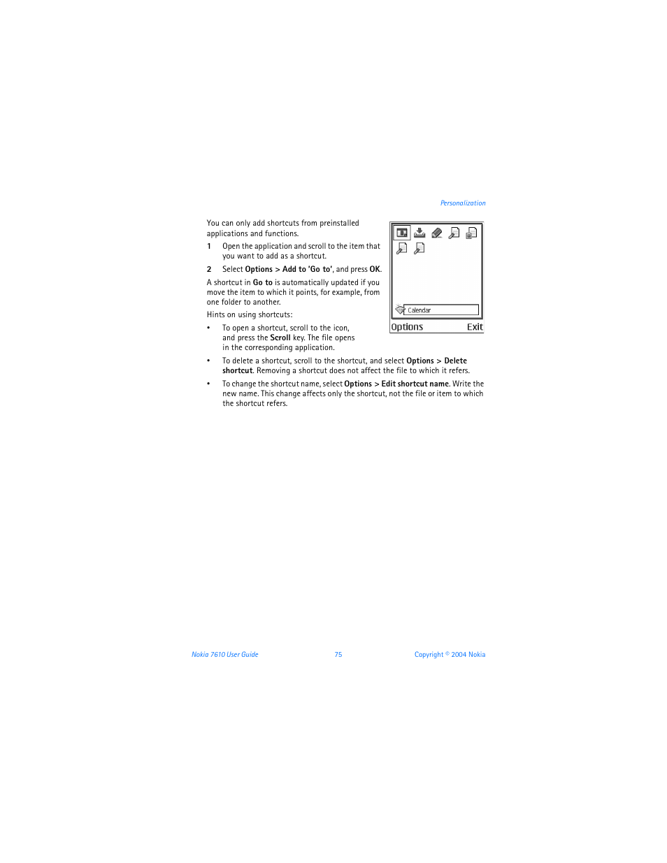 Nokia 7610 User Manual | Page 88 / 161