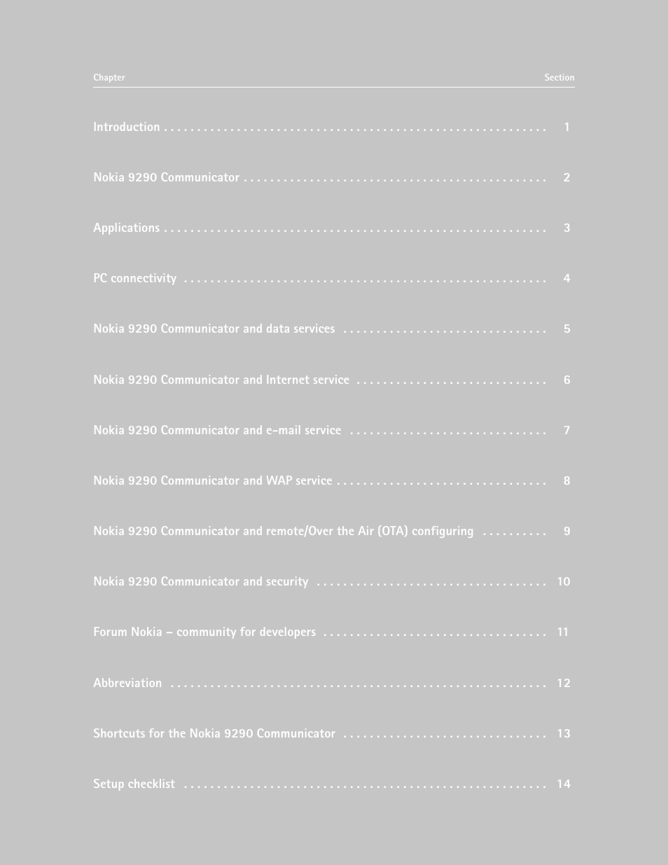Nokia 9290 User Manual | Page 3 / 48