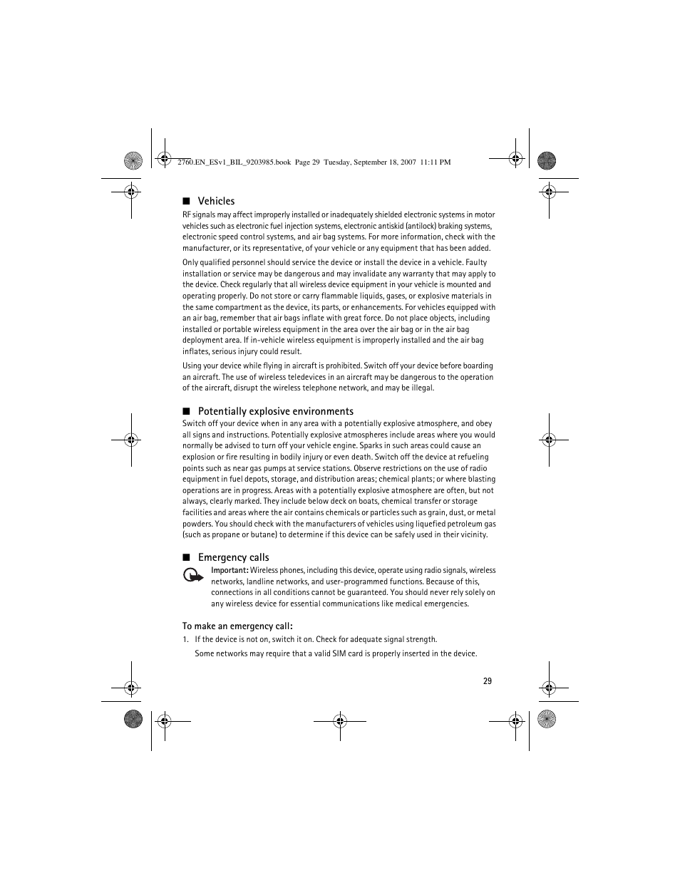 Nokia 2760 User Manual | Page 29 / 69