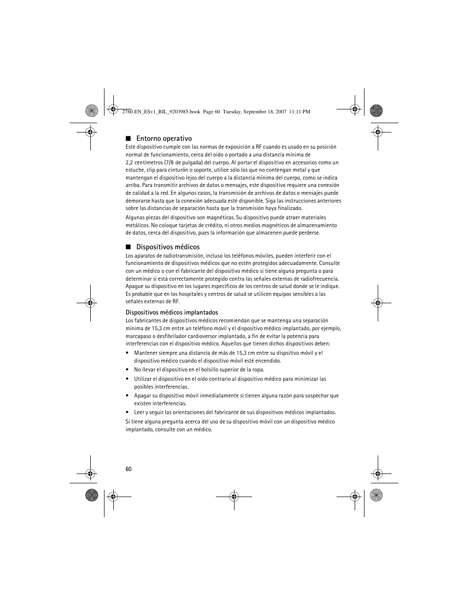 Nokia 2760 User Manual | Page 61 / 69