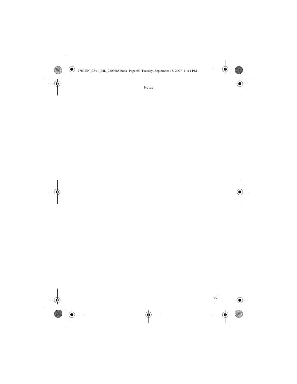 Nokia 2760 User Manual | Page 66 / 69