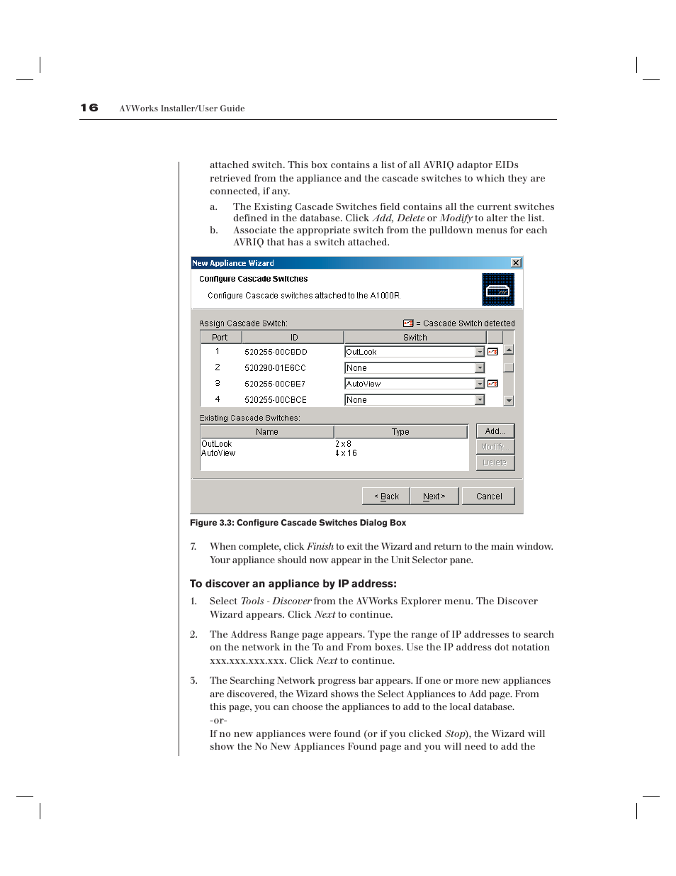 Avocent AV Works User Manual | Page 21 / 91