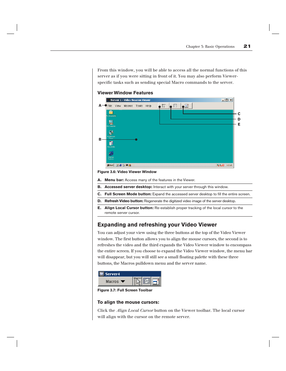 Expanding and refreshing your video viewer | Avocent AV Works User Manual | Page 26 / 91