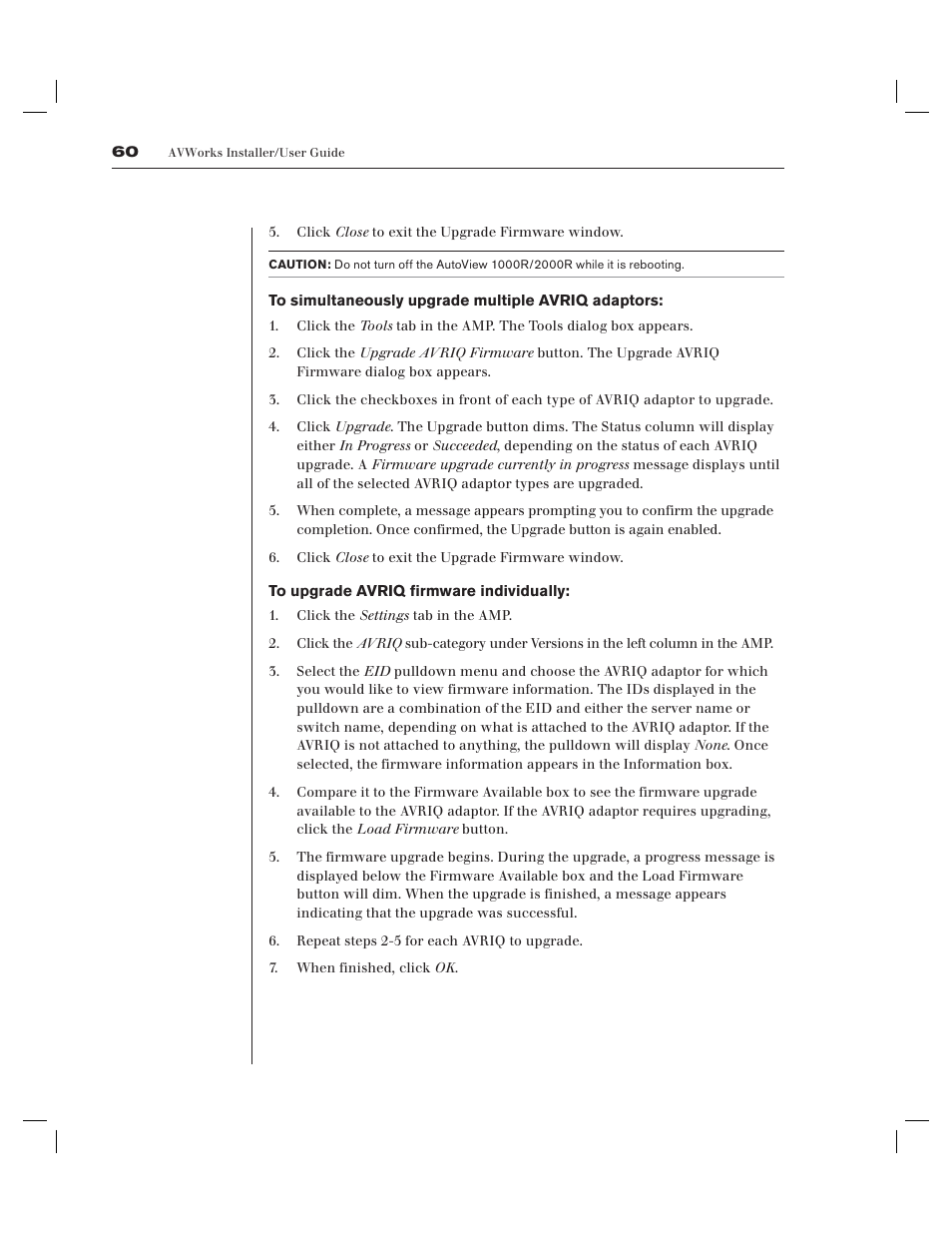 Avocent AV Works User Manual | Page 65 / 91