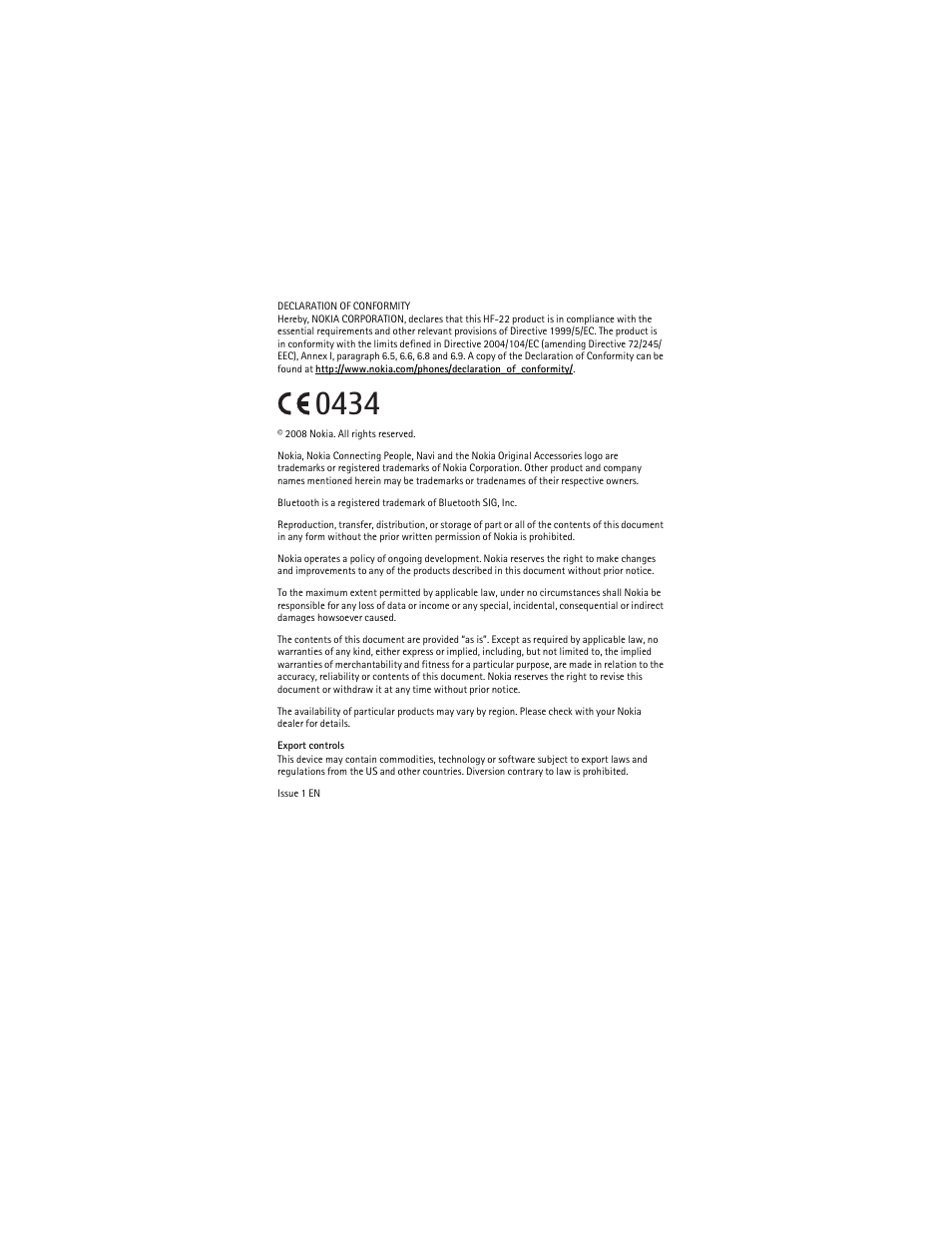 Nokia Car Kit CK-100 User Manual | Page 2 / 29