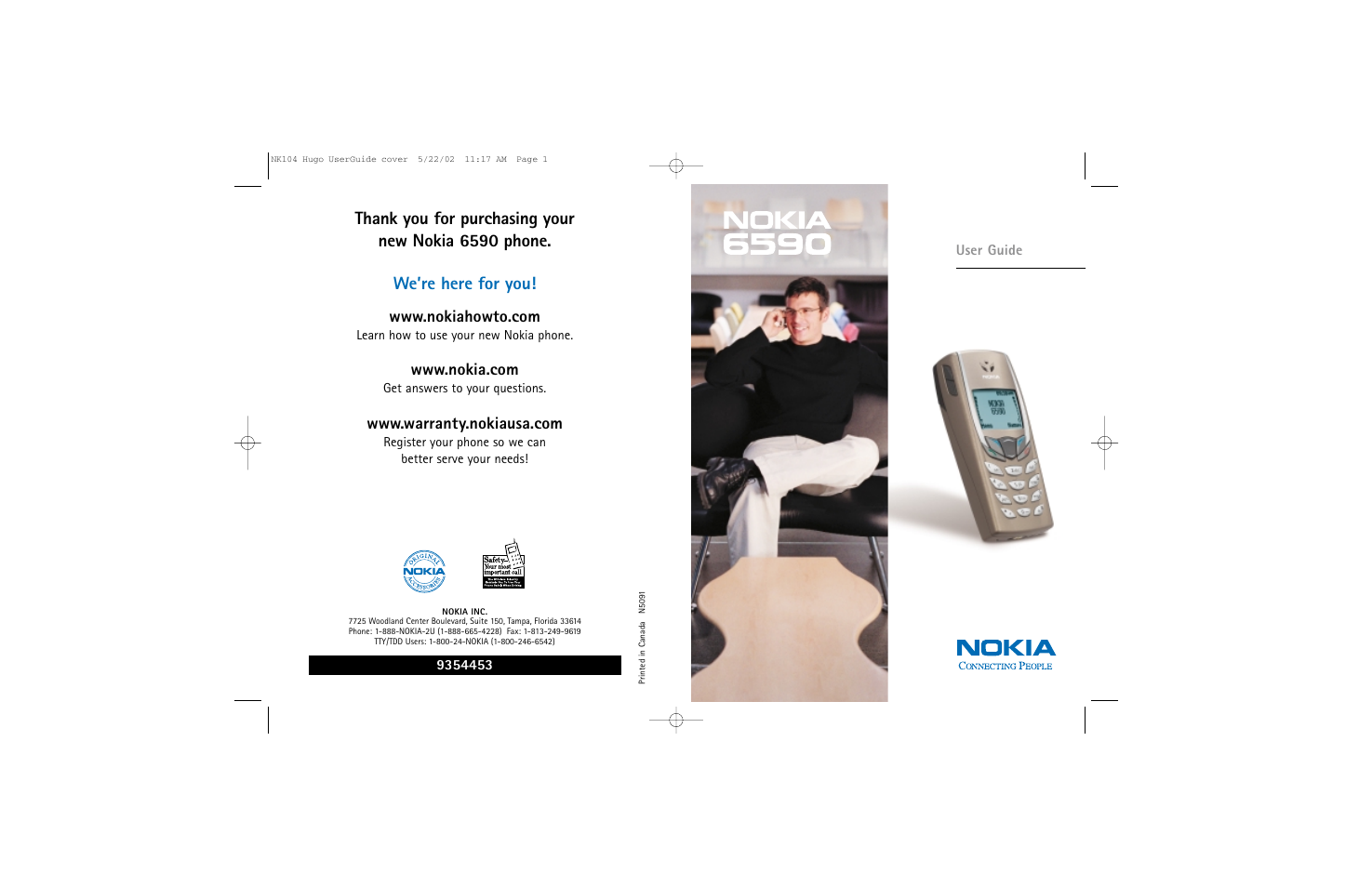 Nokia 6590 User Manual | 218 pages