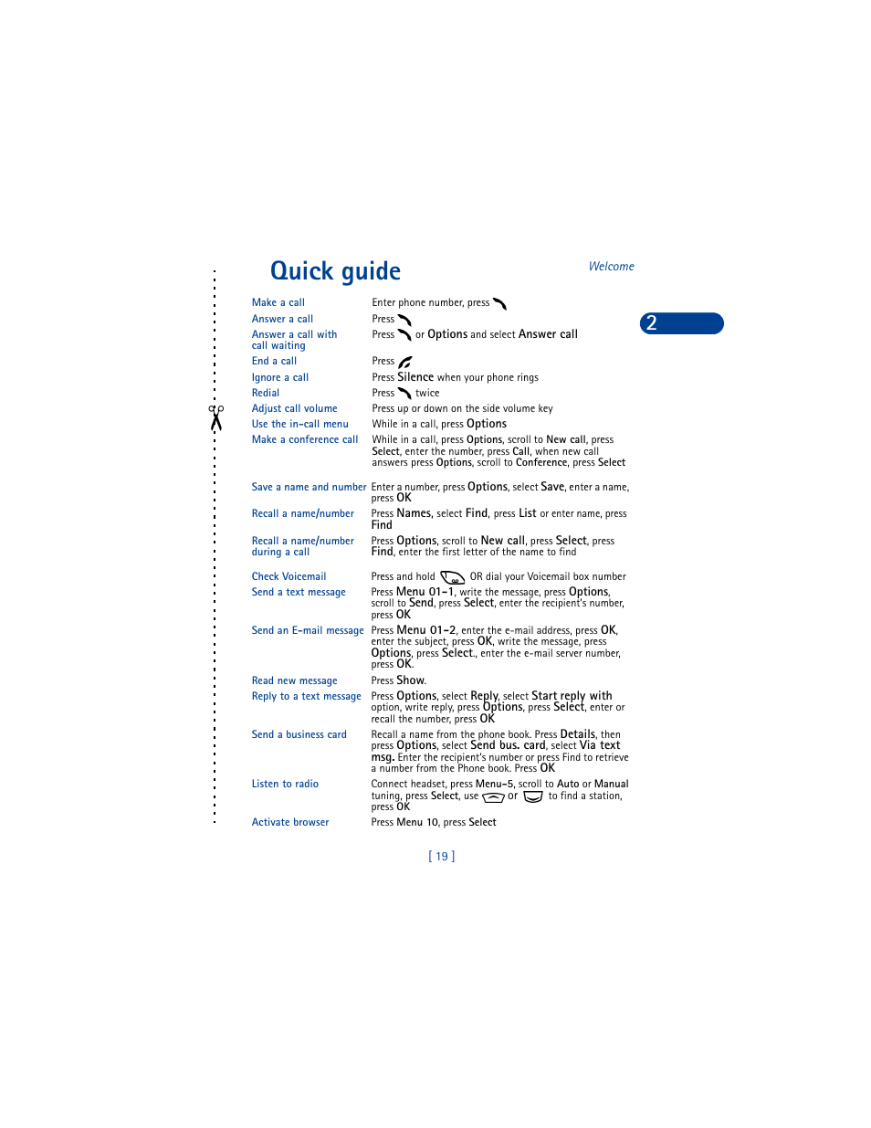 Quick guide | Nokia 6590 User Manual | Page 28 / 218