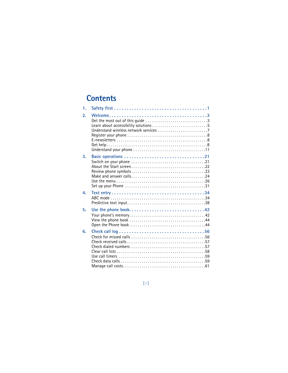 Nokia 6590 User Manual | Page 6 / 218