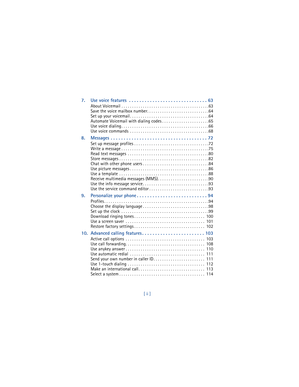 Nokia 6590 User Manual | Page 7 / 218