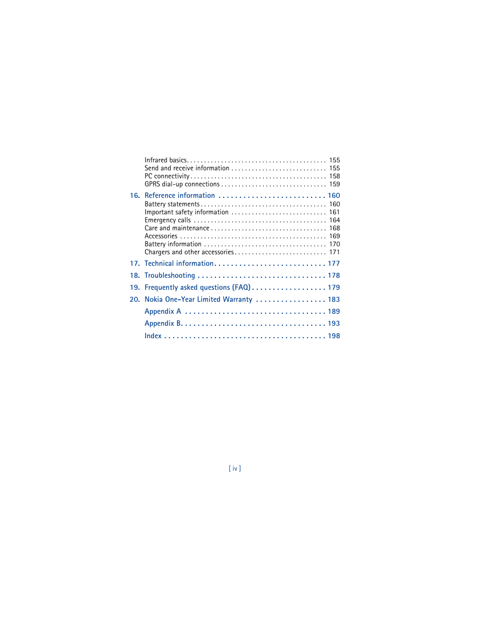 Nokia 6590 User Manual | Page 9 / 218