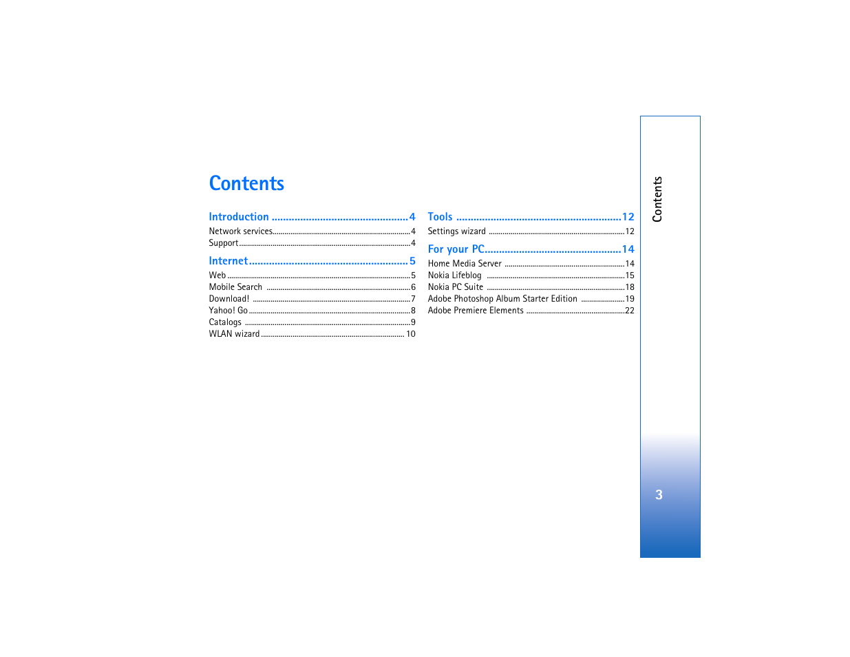 Nokia N93 User Manual | Page 4 / 25