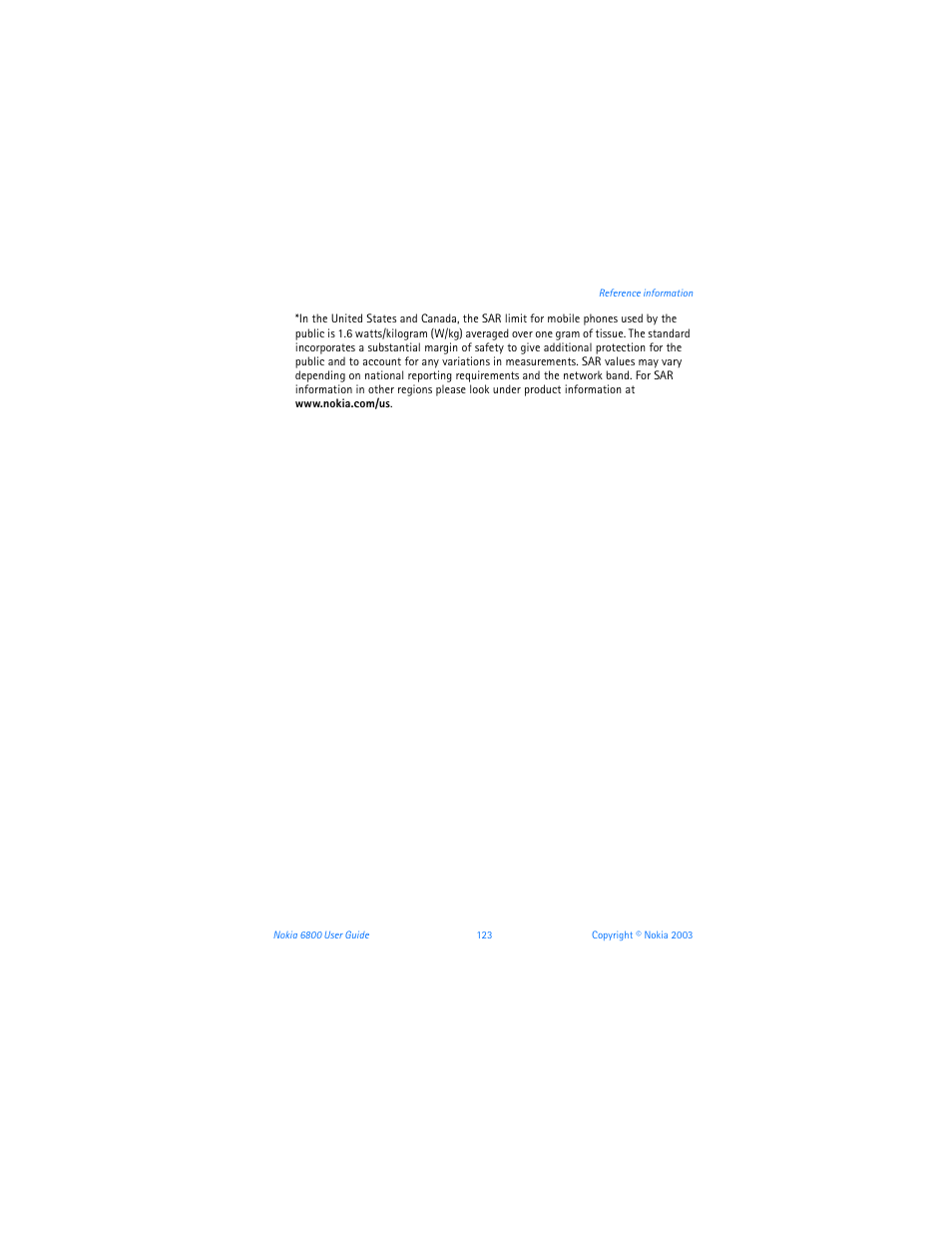 Nokia 6800 User Manual | Page 130 / 153