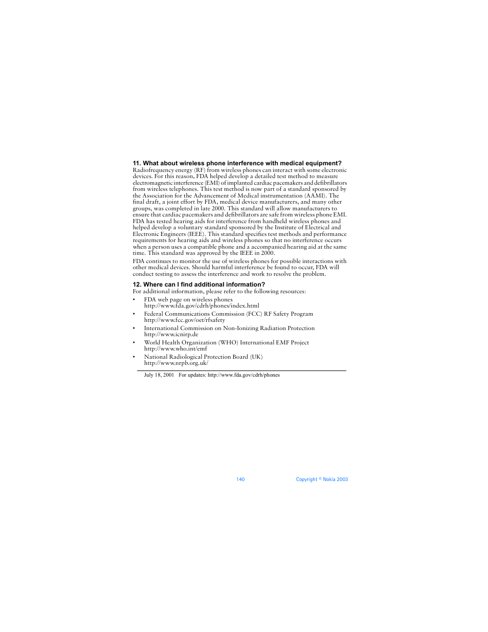 Nokia 6800 User Manual | Page 147 / 153