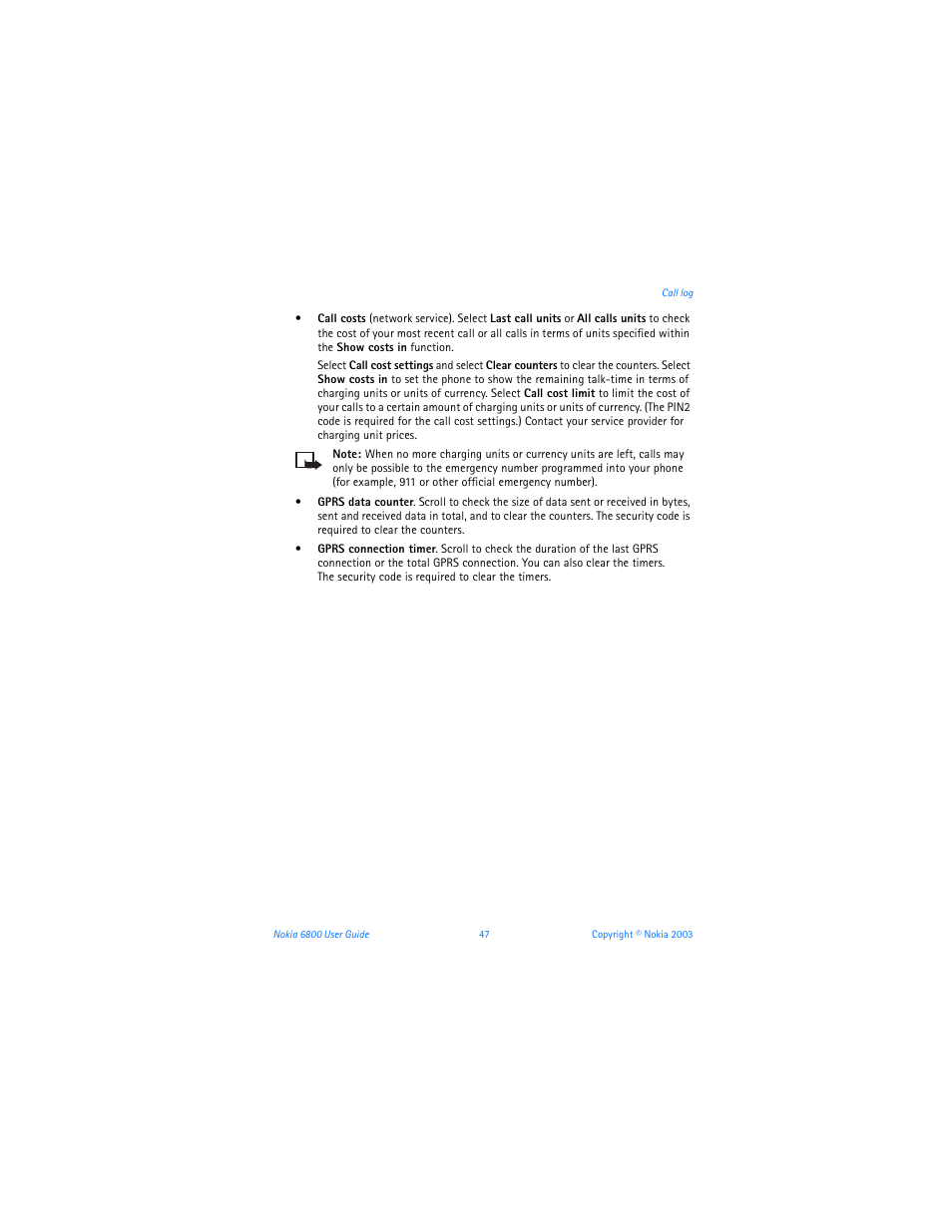 Nokia 6800 User Manual | Page 54 / 153