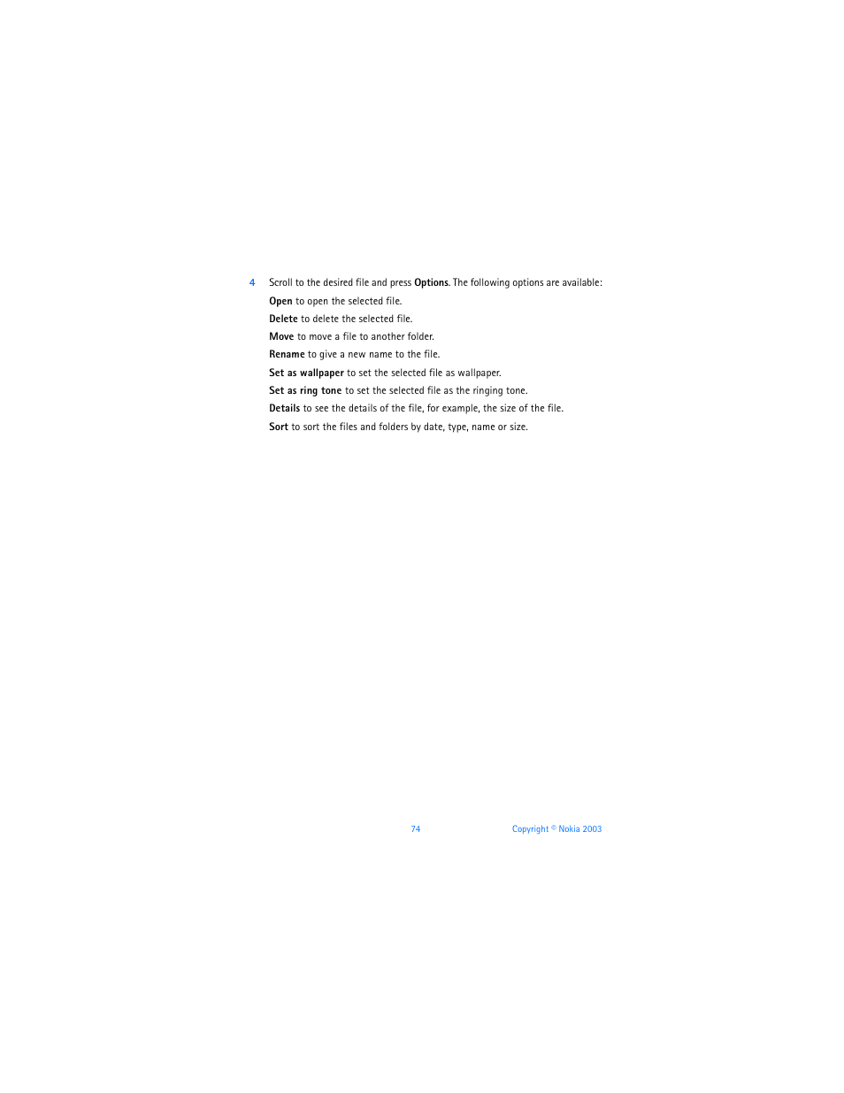 Nokia 6800 User Manual | Page 81 / 153