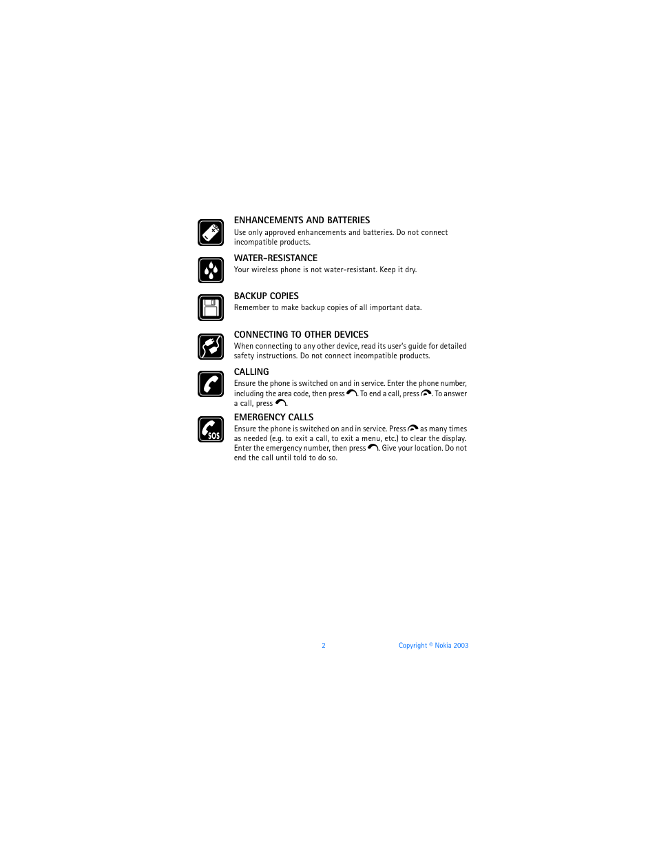 Nokia 6800 User Manual | Page 9 / 153