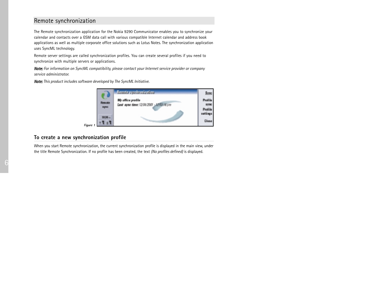 Remote synchronization | Nokia 9290 User Manual | Page 8 / 40