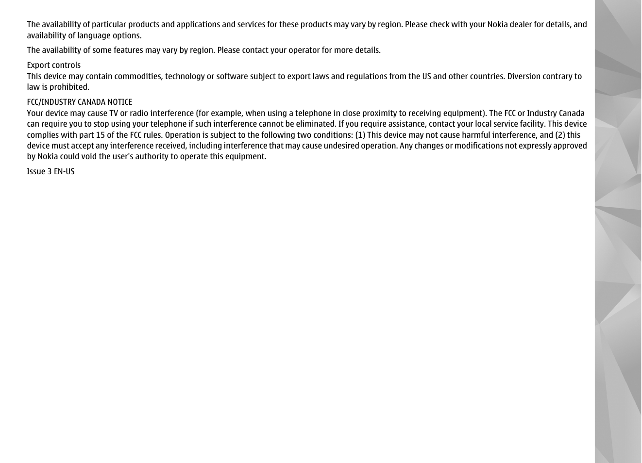 Nokia N85 User Manual | Page 3 / 385