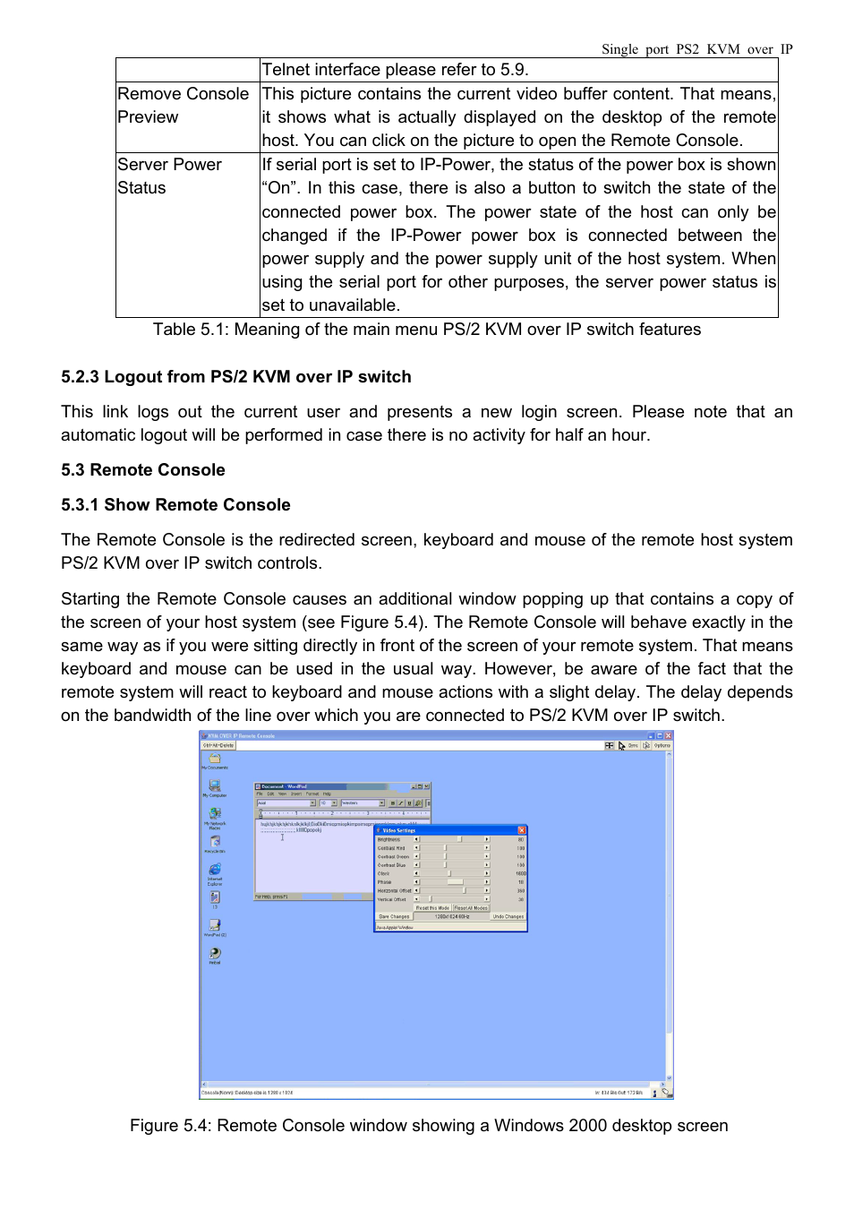 Avocent PS/2 KVM User Manual | Page 19 / 50