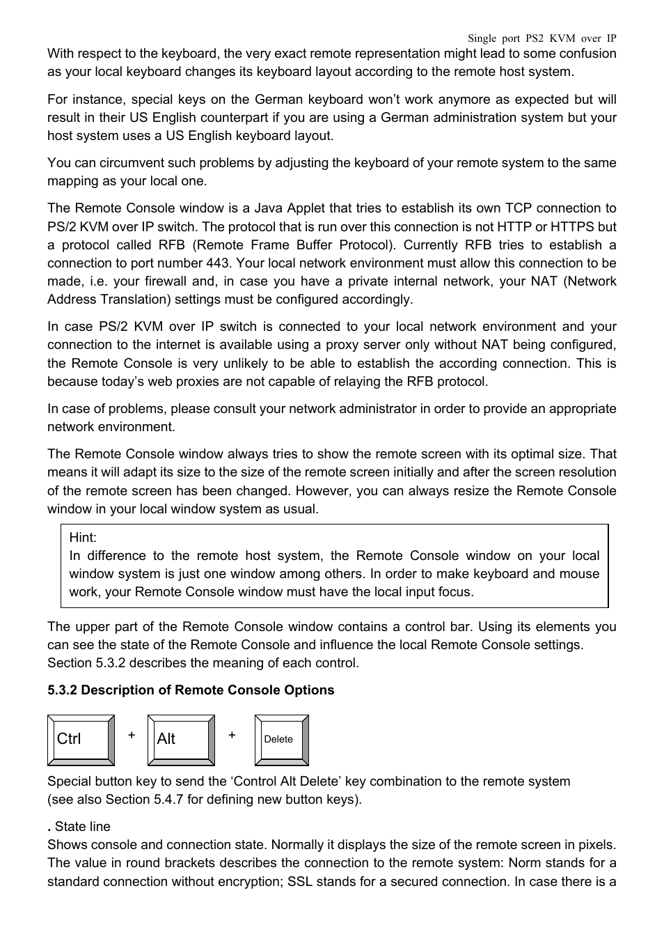Avocent PS/2 KVM User Manual | Page 20 / 50