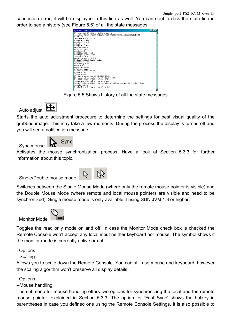 Avocent PS/2 KVM User Manual | Page 21 / 50