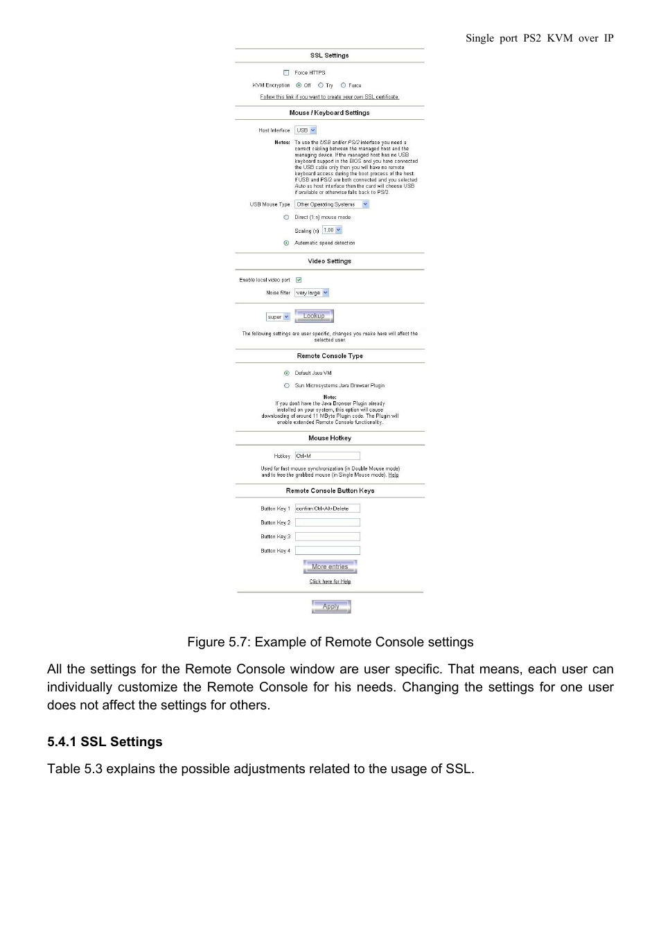 Avocent PS/2 KVM User Manual | Page 25 / 50