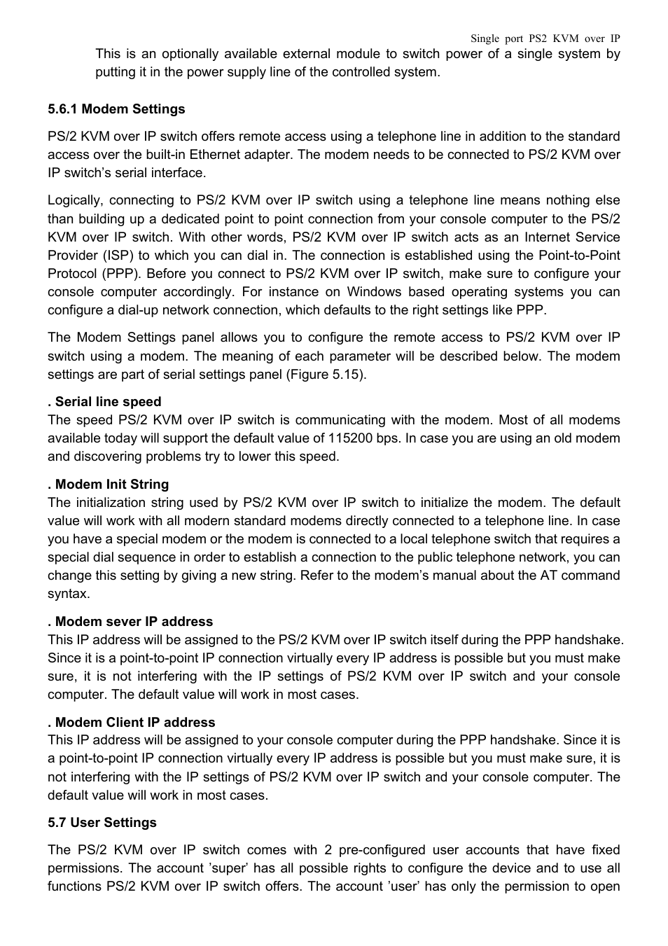 Avocent PS/2 KVM User Manual | Page 36 / 50